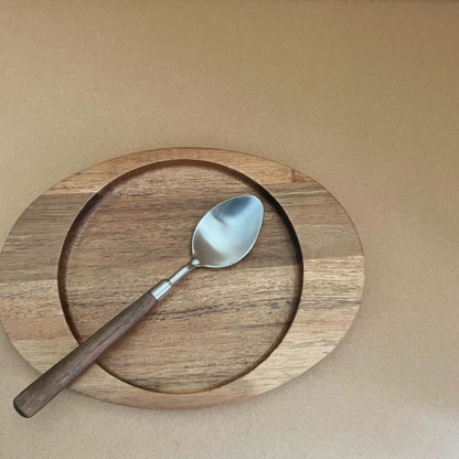 Walnut Handle 304 Stainless Steel Cutlery Series