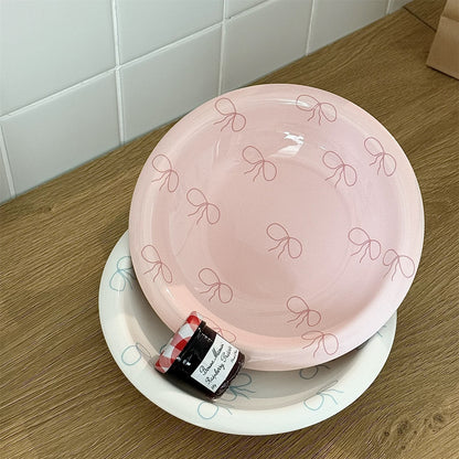 Bowknot Ceramic Plate
