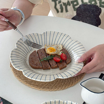 French Garden Ceramic Dinnerware Series (Sold Individually)