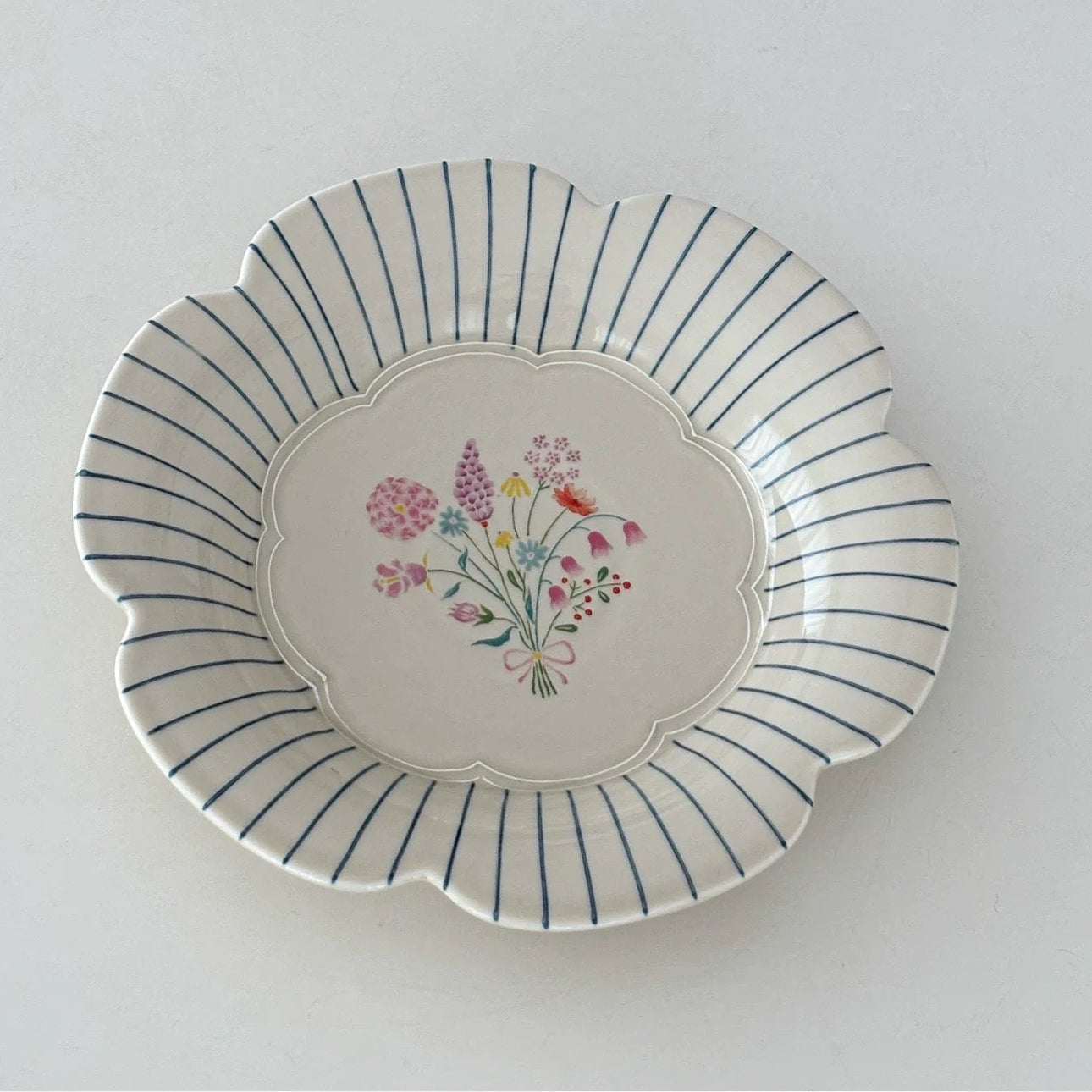 French Garden Ceramic Dinnerware Series (Sold Individually)