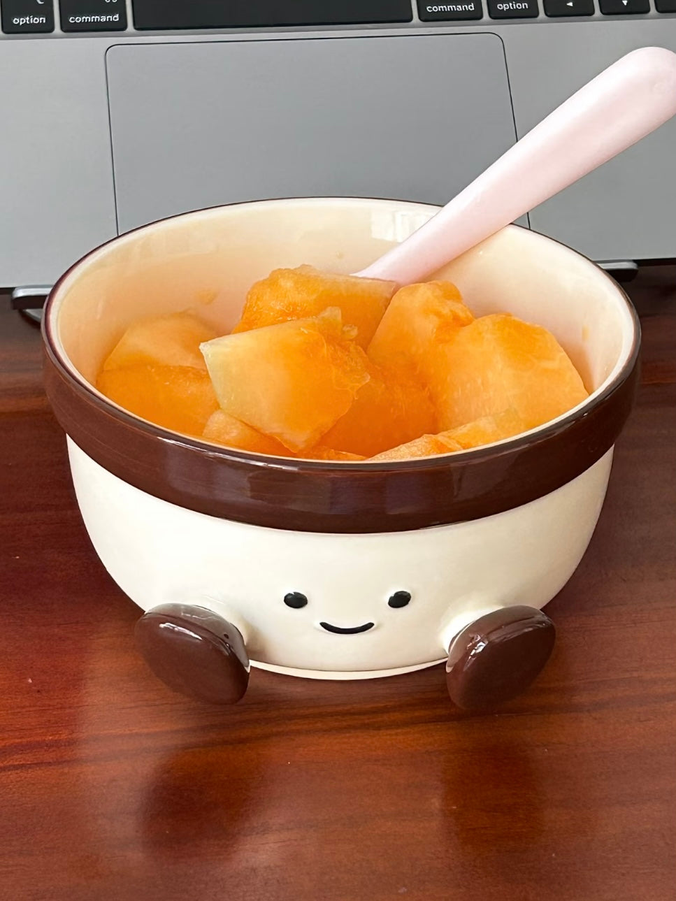 Cute Smiling Feet Ceramic Bowl