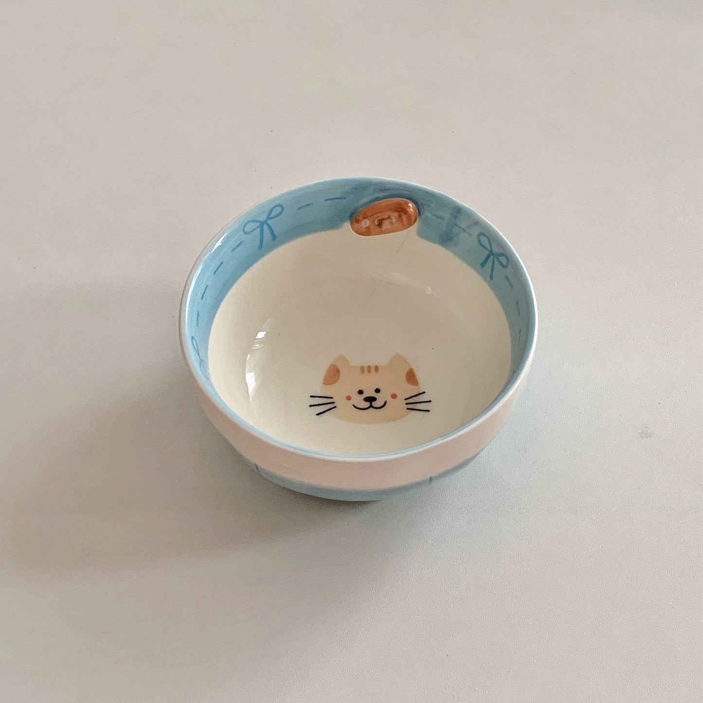 Cute Animal Blue-Edge Ceramic Tableware Series (Sold Individually)