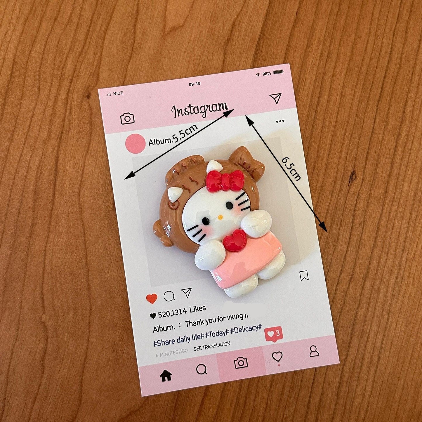 Hello Kitty 3D Fridge Magnet Series