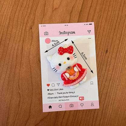 Hello Kitty 3D Fridge Magnet Series