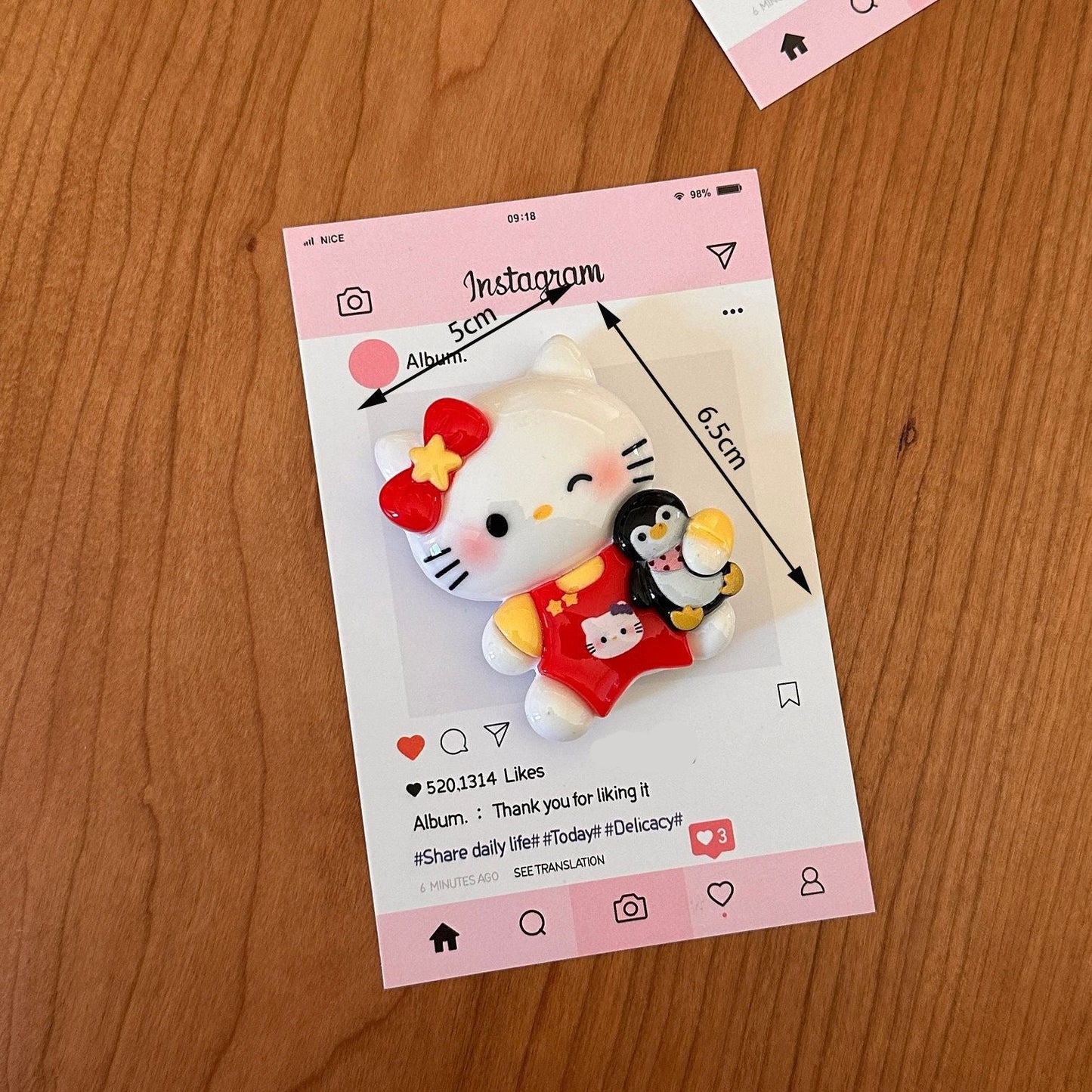 Hello Kitty 3D Fridge Magnet Series