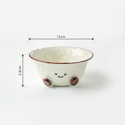 Smiley Bean Ceramic Tableware Series