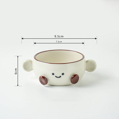 Smiley Bean Ceramic Tableware Series