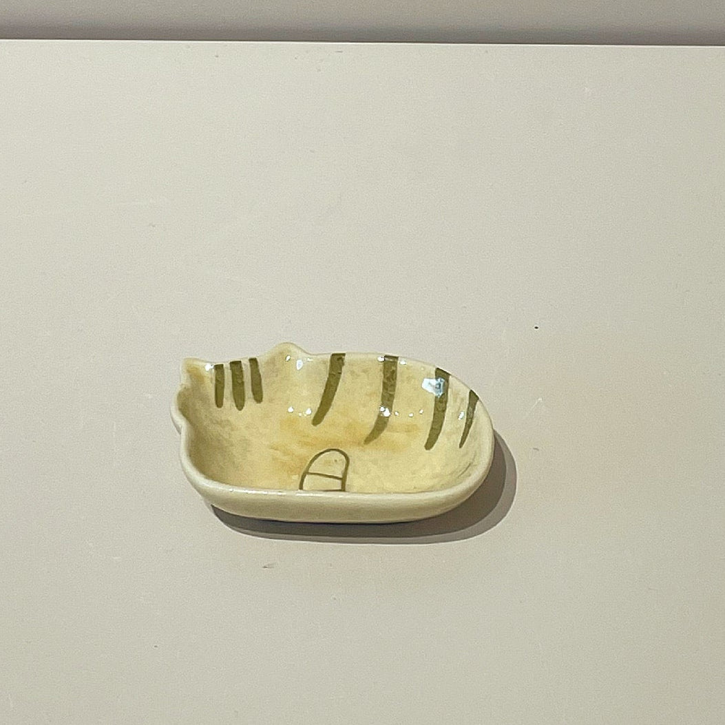 Japanese Cat Ceramic Sauce Dishes Series