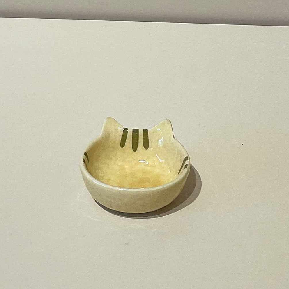 Japanese Cat Ceramic Sauce Dishes Series