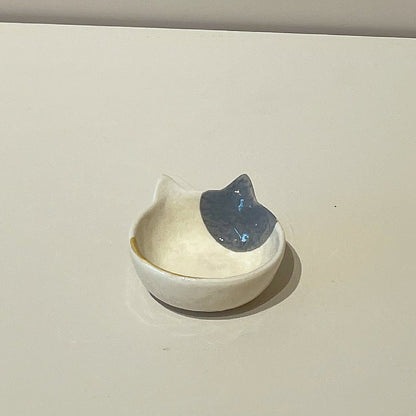 Japanese Cat Ceramic Sauce Dishes Series