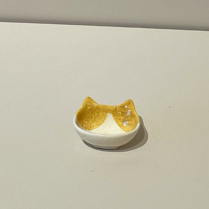 Japanese Cat Ceramic Sauce Dishes Series