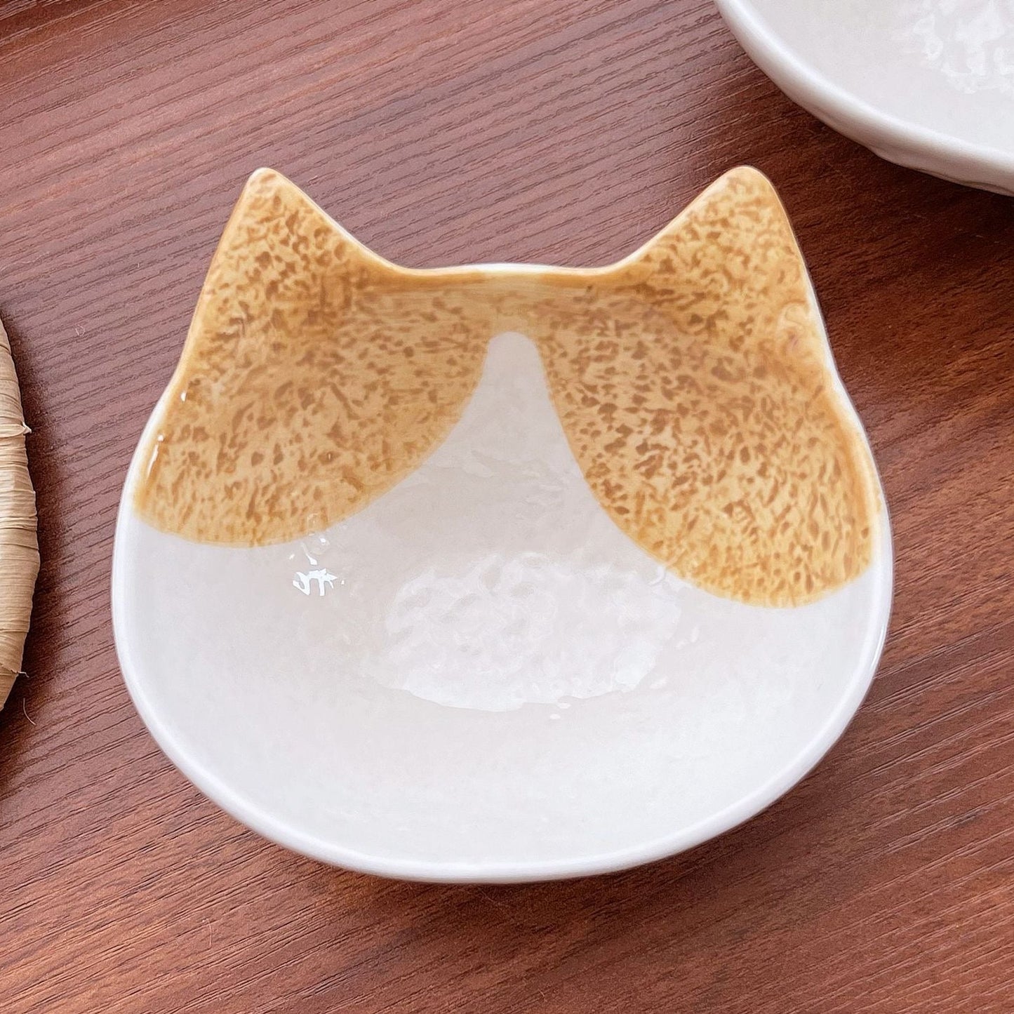 Japanese Cat Ceramic Sauce Dishes Series