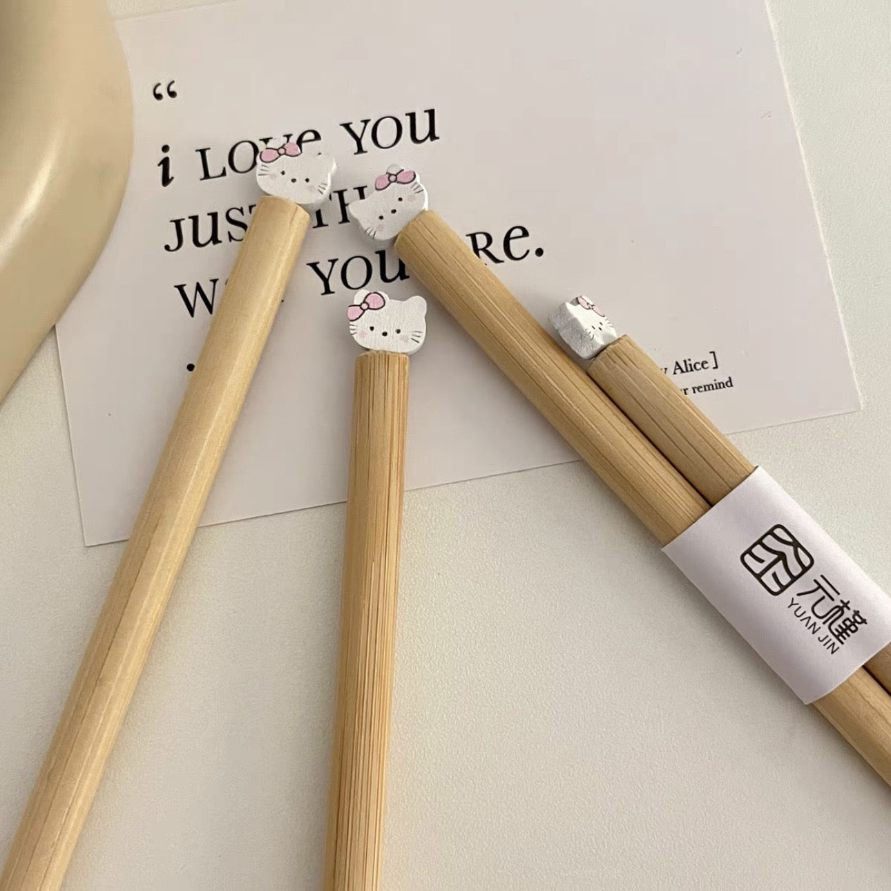 Cartoon Character Bamboo Chopsticks Series