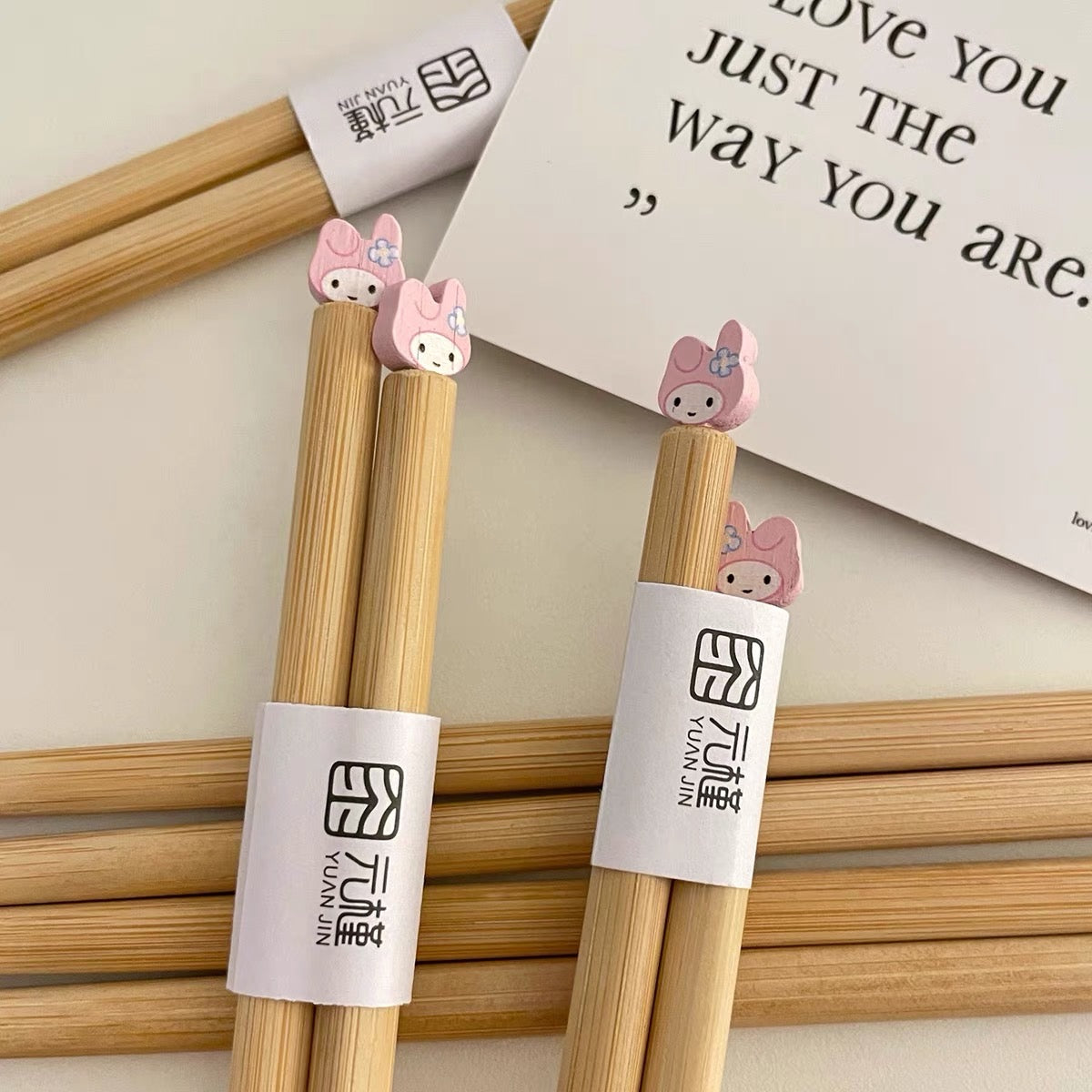 Cartoon Character Bamboo Chopsticks Series