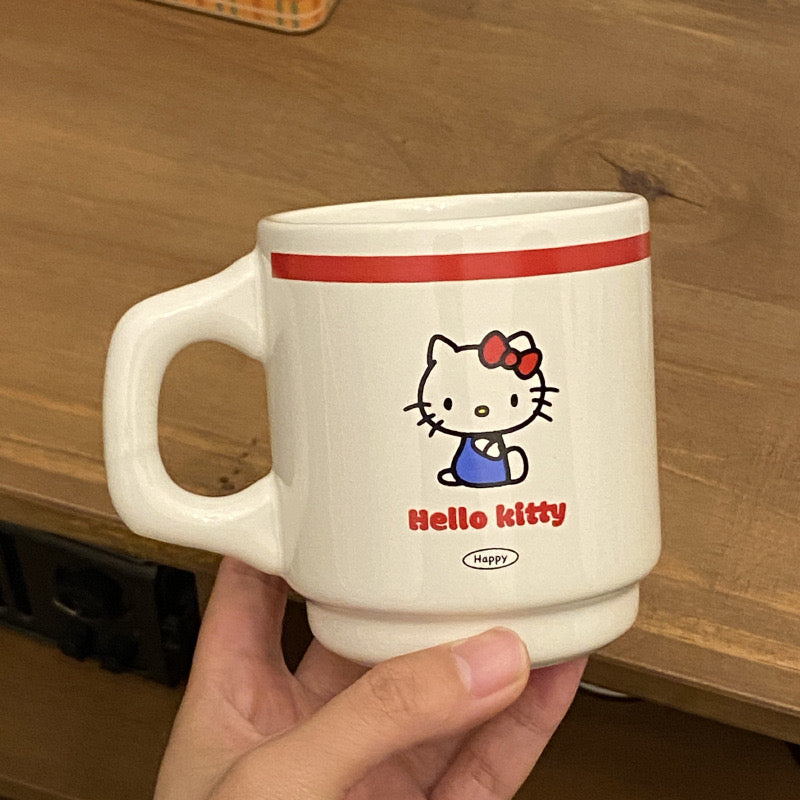 Hello Kitty Miffy Retro Milk Mug