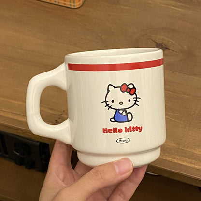 Hello Kitty Miffy Retro Milk Mug