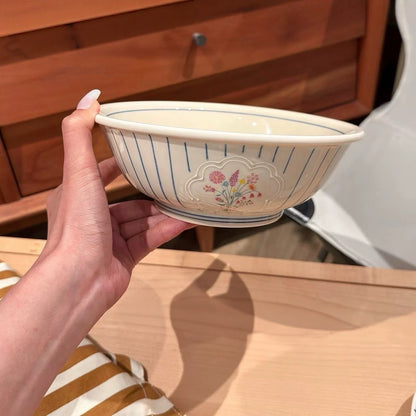 French Garden Ceramic Dinnerware Series (Sold Individually)