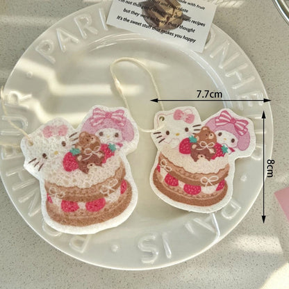 Cute Dessert-Themed Cellulose Sponge