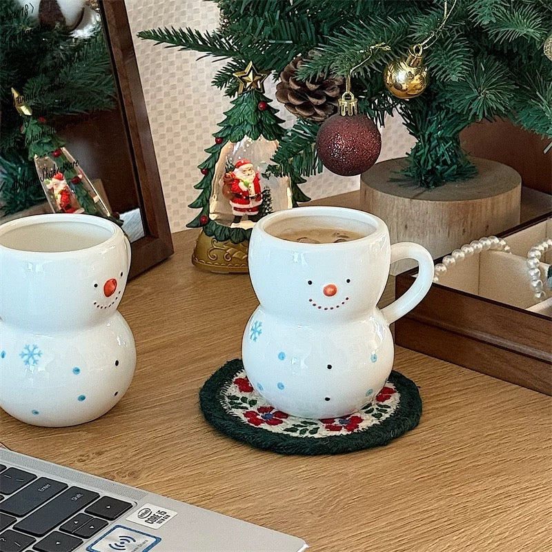 Adorable Snowman Mug