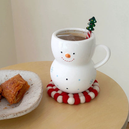 Adorable Snowman Mug
