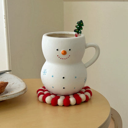 Adorable Snowman Mug