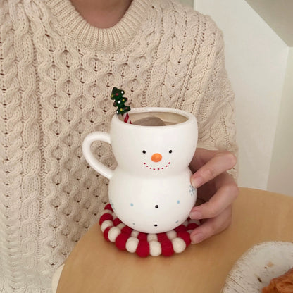 Adorable Snowman Mug