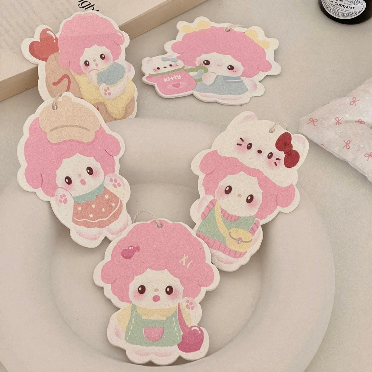Cute Wood Pulp Dishwashing Sponge