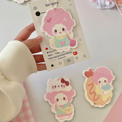 Cute Wood Pulp Dishwashing Sponge