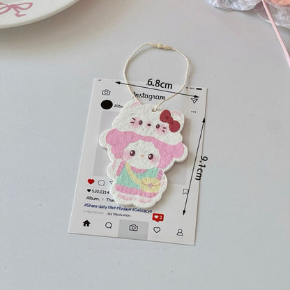Cute Wood Pulp Dishwashing Sponge