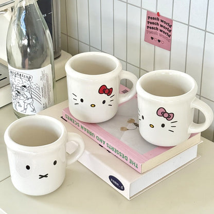 Hello Kitty & Miffy Ceramic Mug