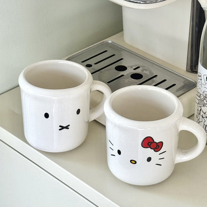 Hello Kitty & Miffy Ceramic Mug