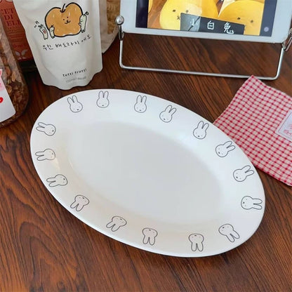 Miffy Print Ceramic Plate / Bowl