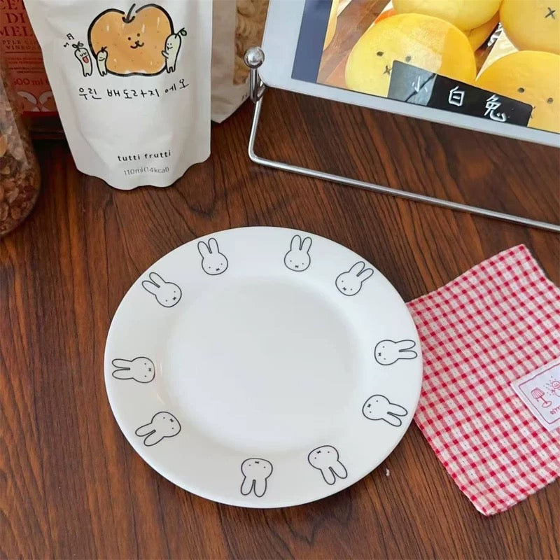 Miffy Print Ceramic Plate / Bowl