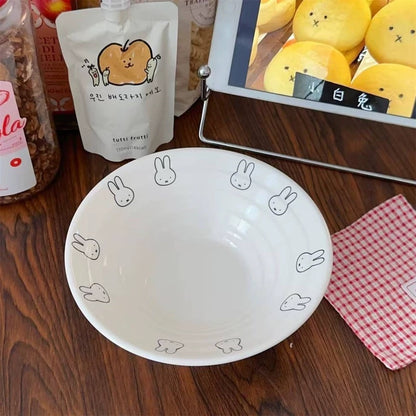 Miffy Print Ceramic Plate / Bowl