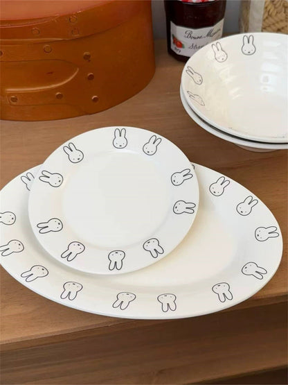 Miffy Print Ceramic Plate / Bowl