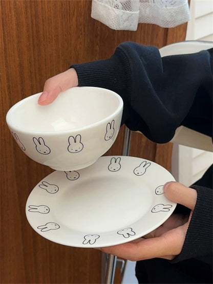 Miffy Print Ceramic Plate / Bowl