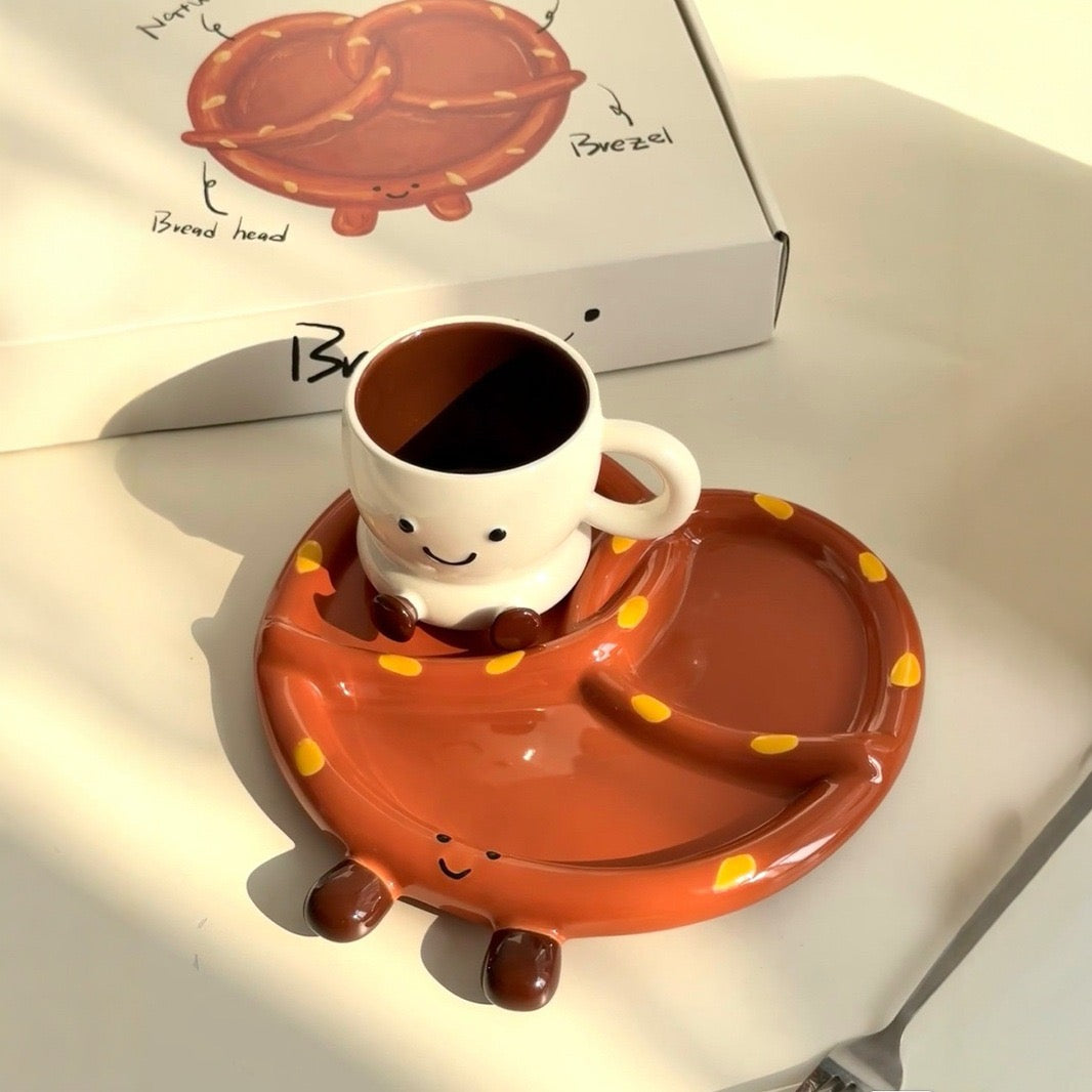 Cute Chubby Feet Underglaze Ceramic Collection (Gift Box)