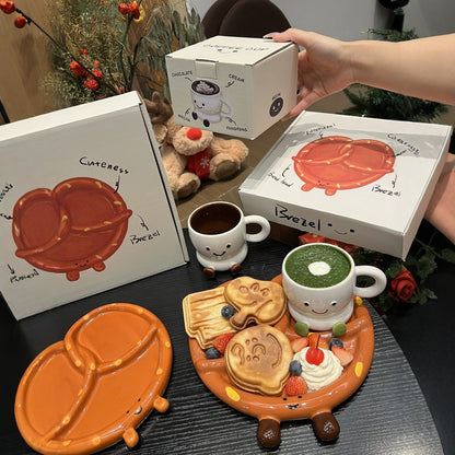 Cute Chubby Feet Underglaze Ceramic Collection (Gift Box)