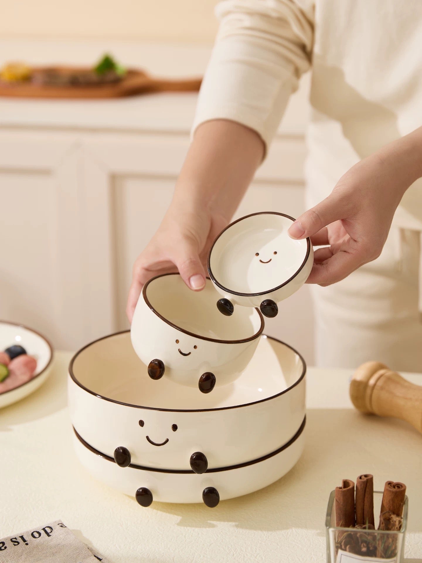 Cocoa Bean Ceramic Collection