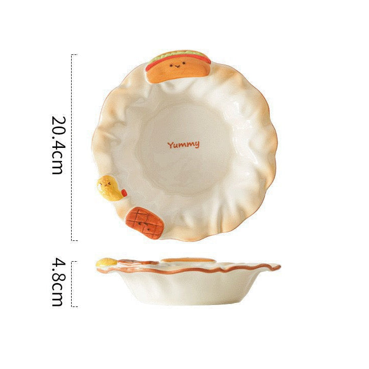 Bread Time Ceramic Tableware Collection