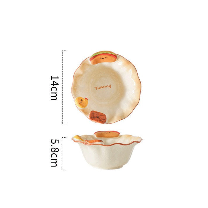 Bread Time Ceramic Tableware Collection