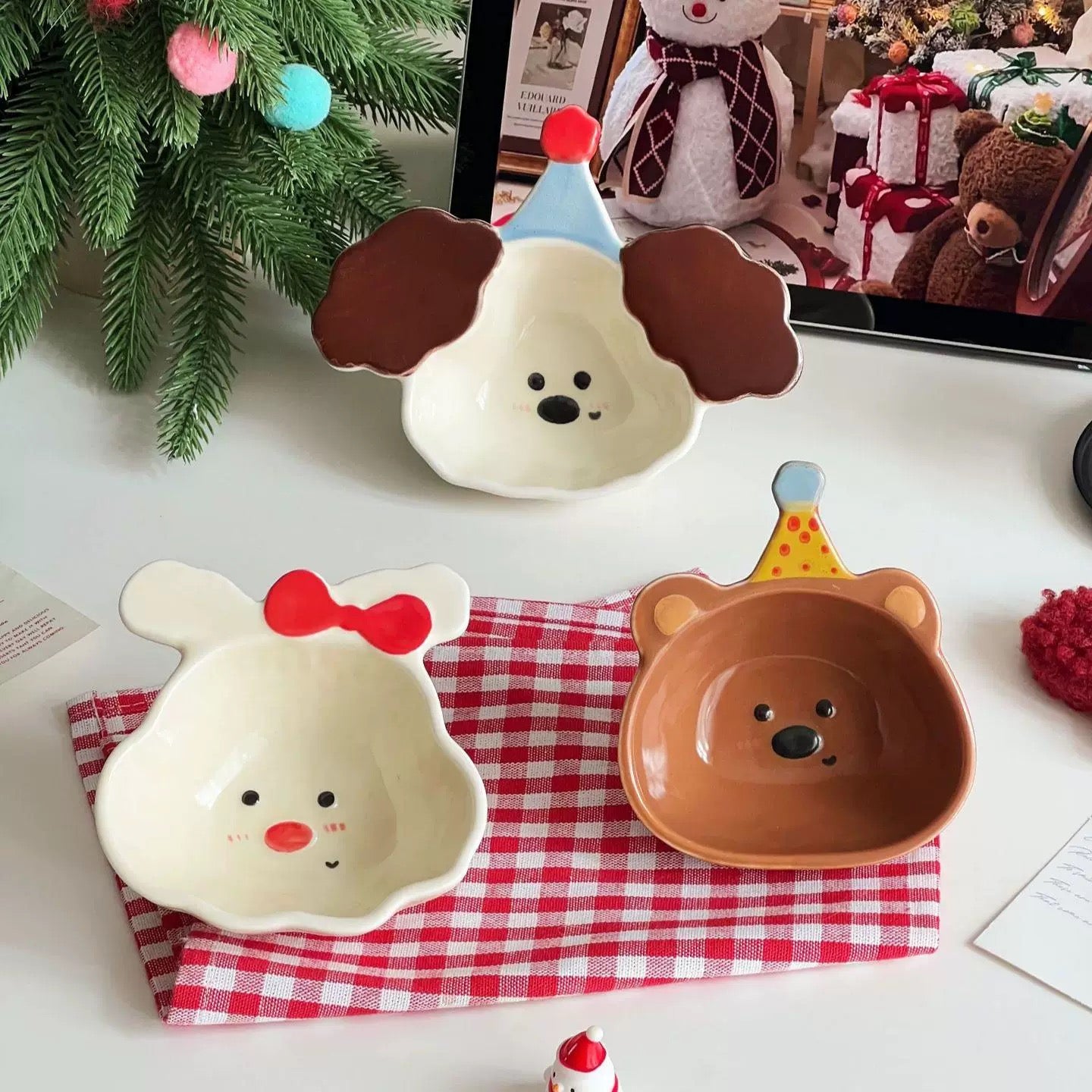 Cute Cartoon Animal Shaped Sauce Dish