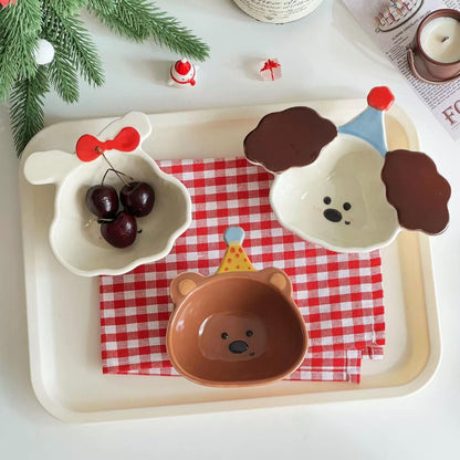 Cute Cartoon Animal Shaped Sauce Dish