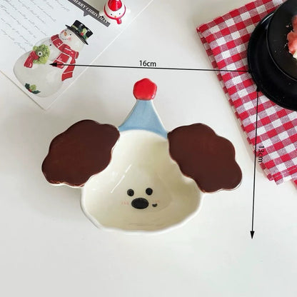 Cute Cartoon Animal Shaped Sauce Dish