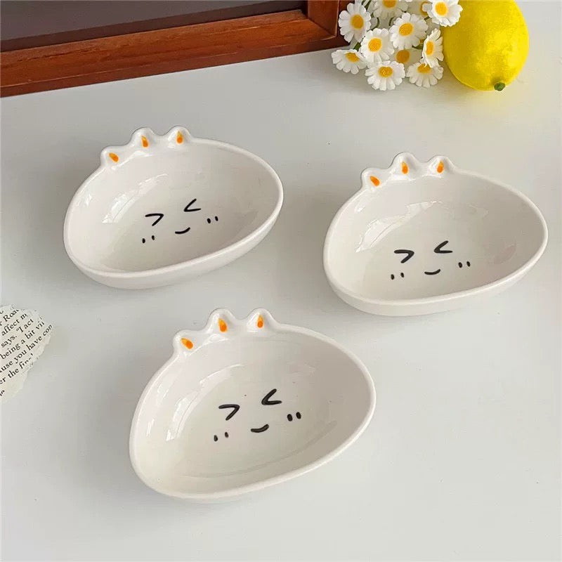 Dim Sum Ceramic Dipping Dish