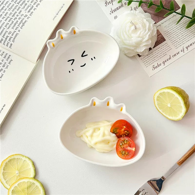 Dim Sum Ceramic Dipping Dish
