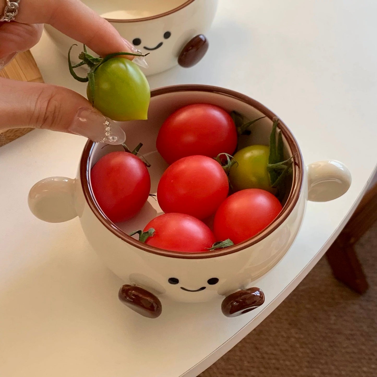 Smiley Bean Ceramic Tableware Series