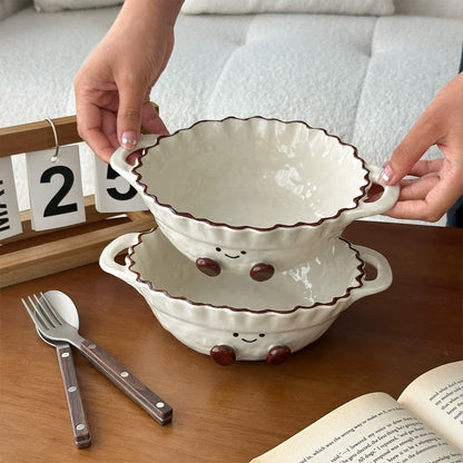 Smiley Bean Ceramic Tableware Series