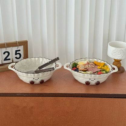 Smiley Bean Ceramic Tableware Series