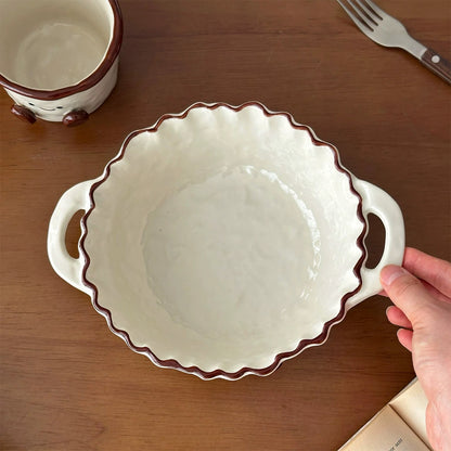 Smiley Bean Ceramic Tableware Series